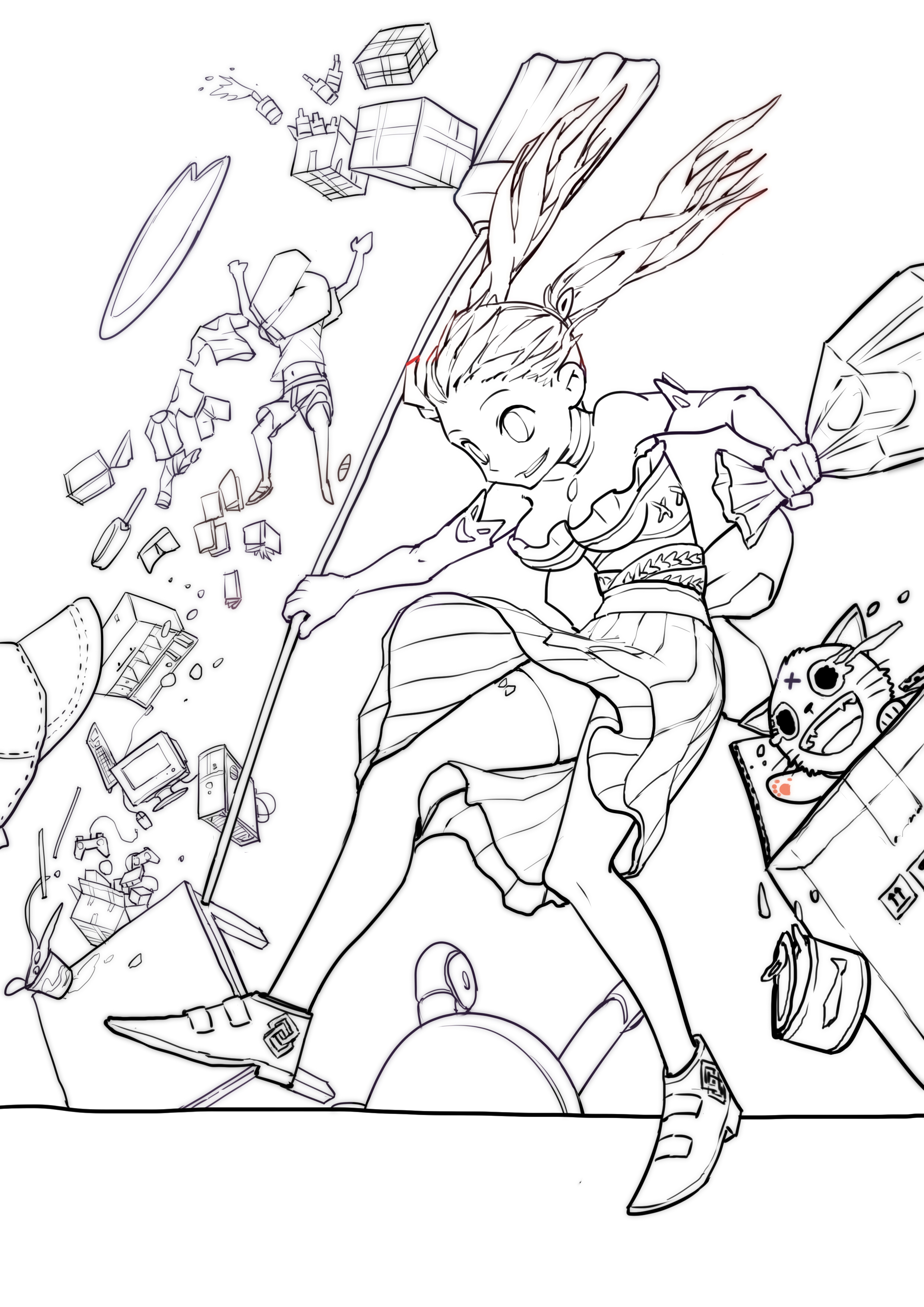 [清清]日常的摸鱼练习等等，看天气更。。。-连载封面