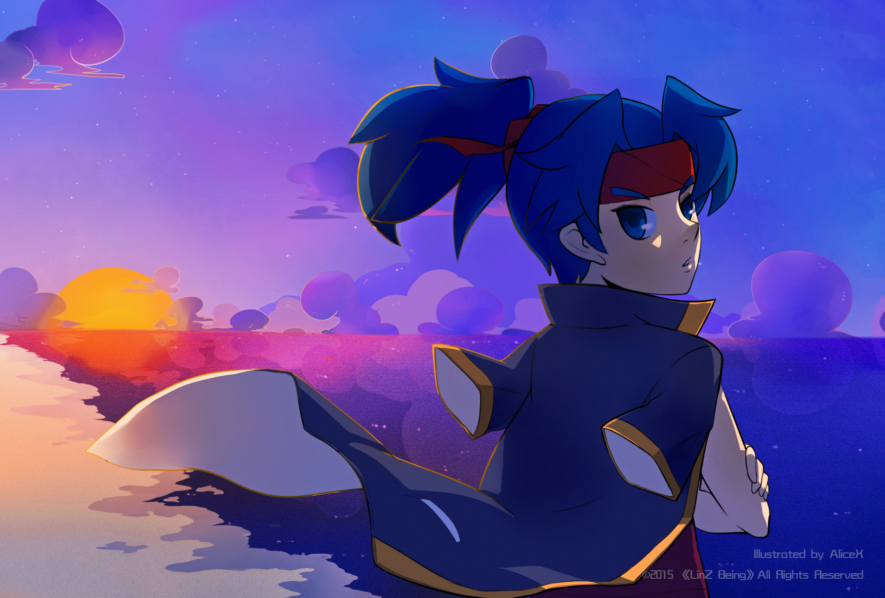 [AliceX]LinZ Being系列賀圖-连载封面