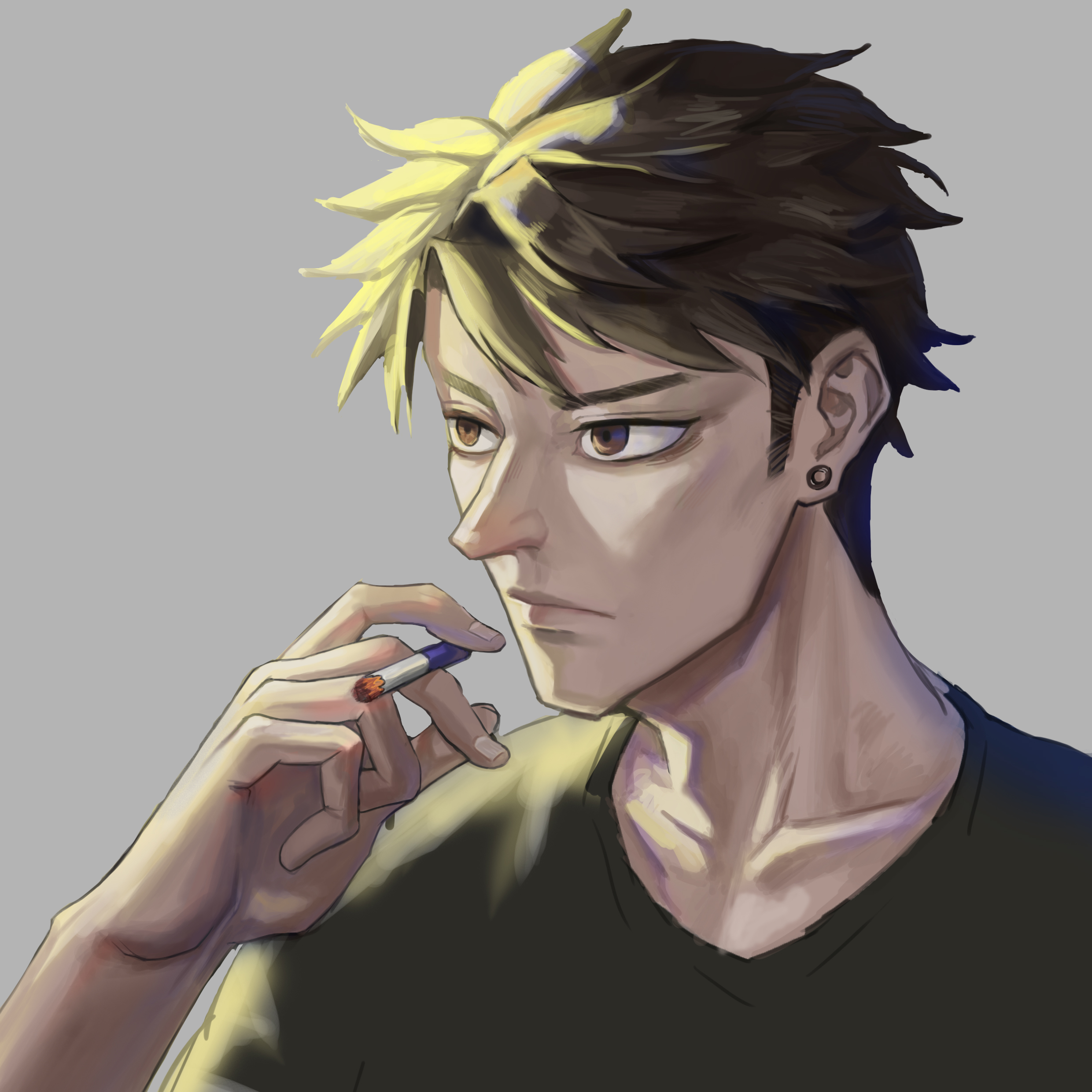 [不断在画画的小透明]厚涂练习-连载封面