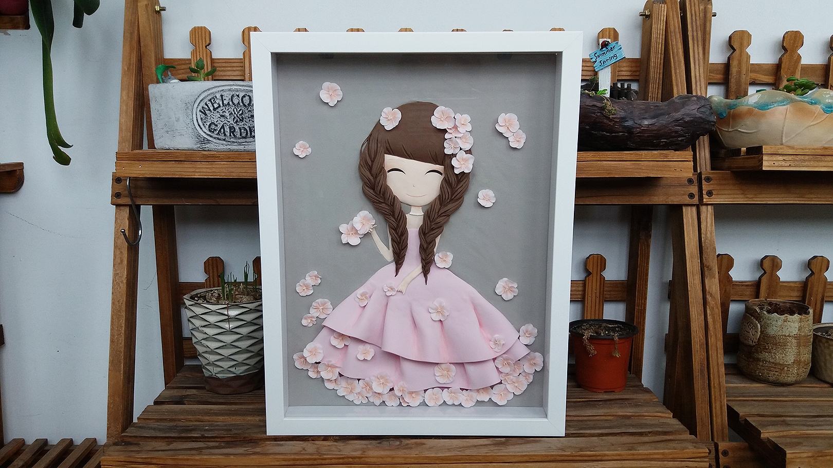 [胡大妹儿]粘土立体画，微景观-连载封面