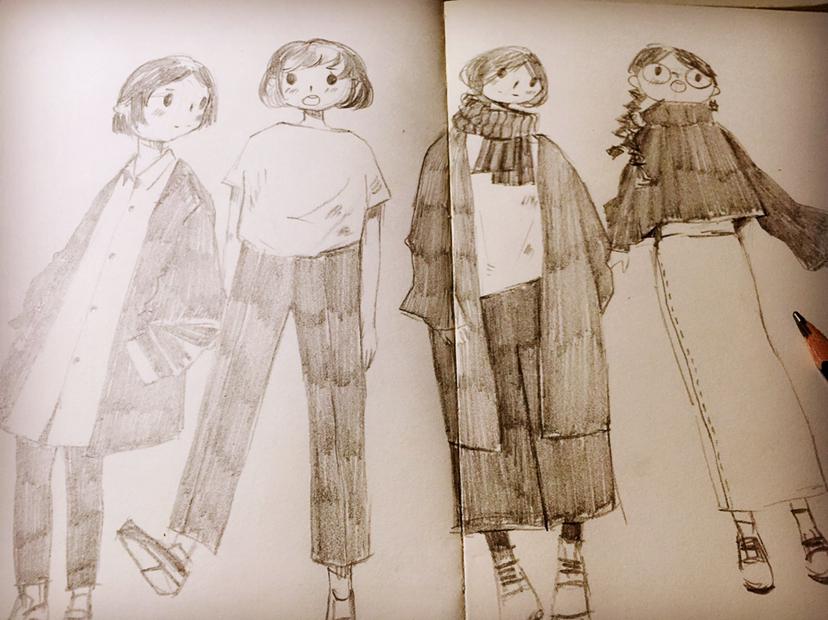 [阿光1954]啊，速写！-连载封面