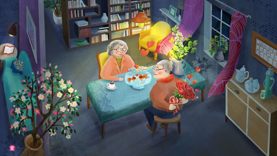 [童]童的插画-连载封面