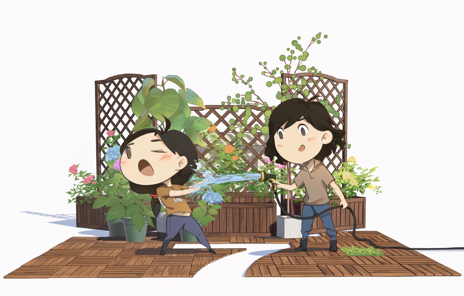 [锦色]男朋友画的我-连载封面