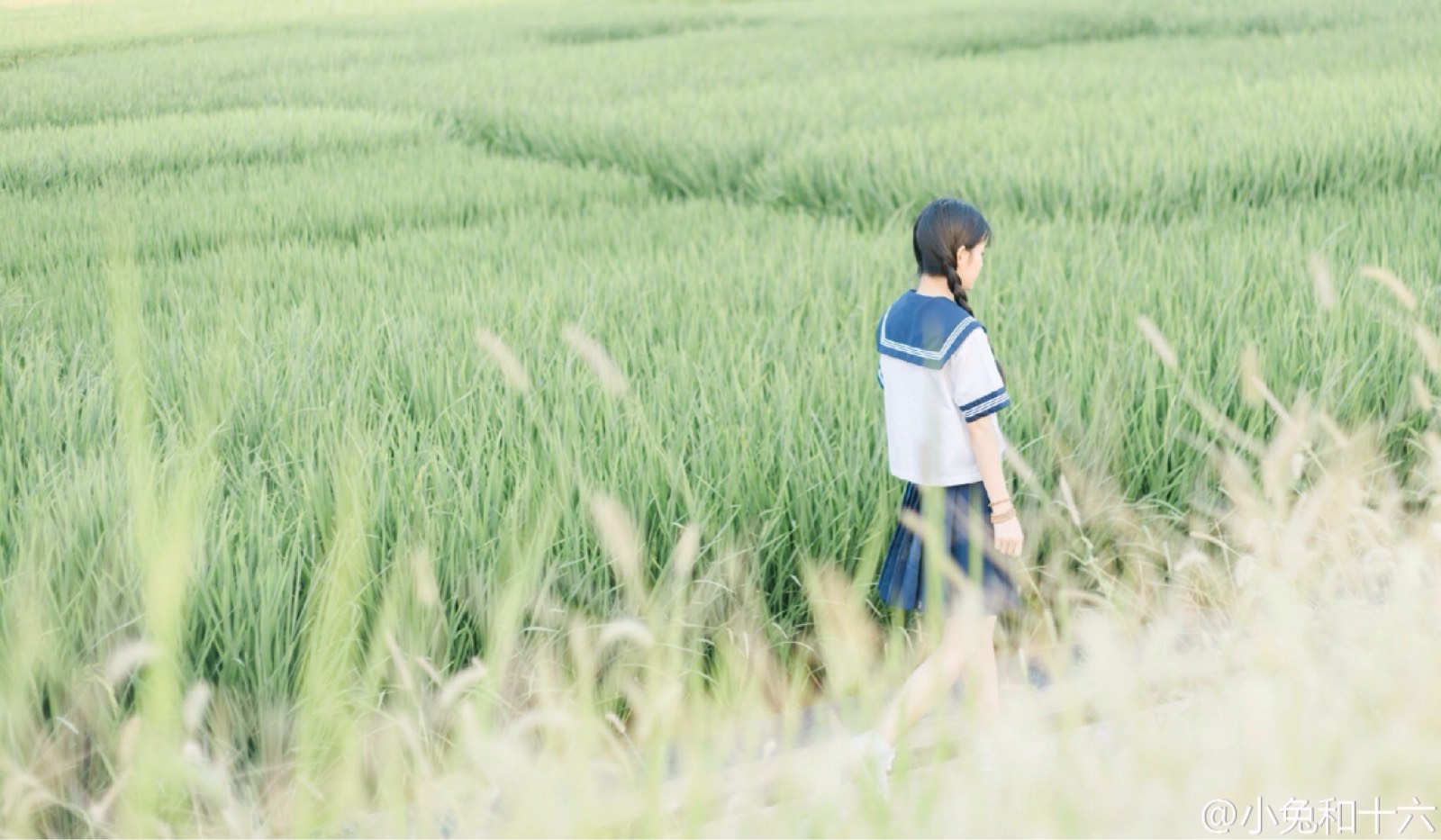 [小兔老师]#100个JK制服女孩#-连载封面