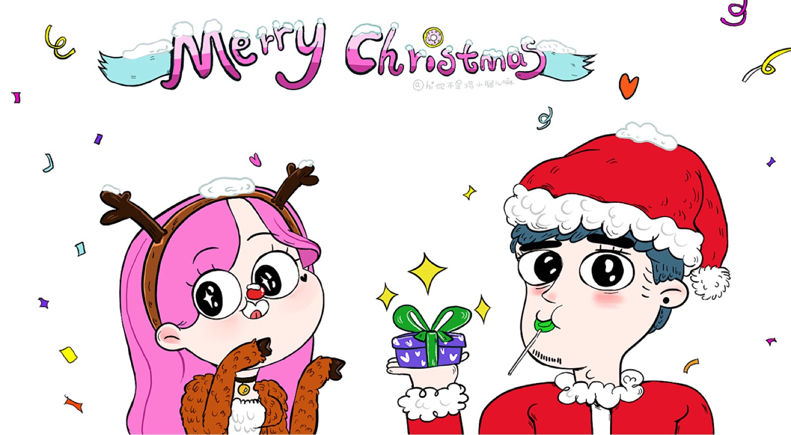 [hi你不是鸡小腿儿嘛]业余漫画家日杂记录-连载封面