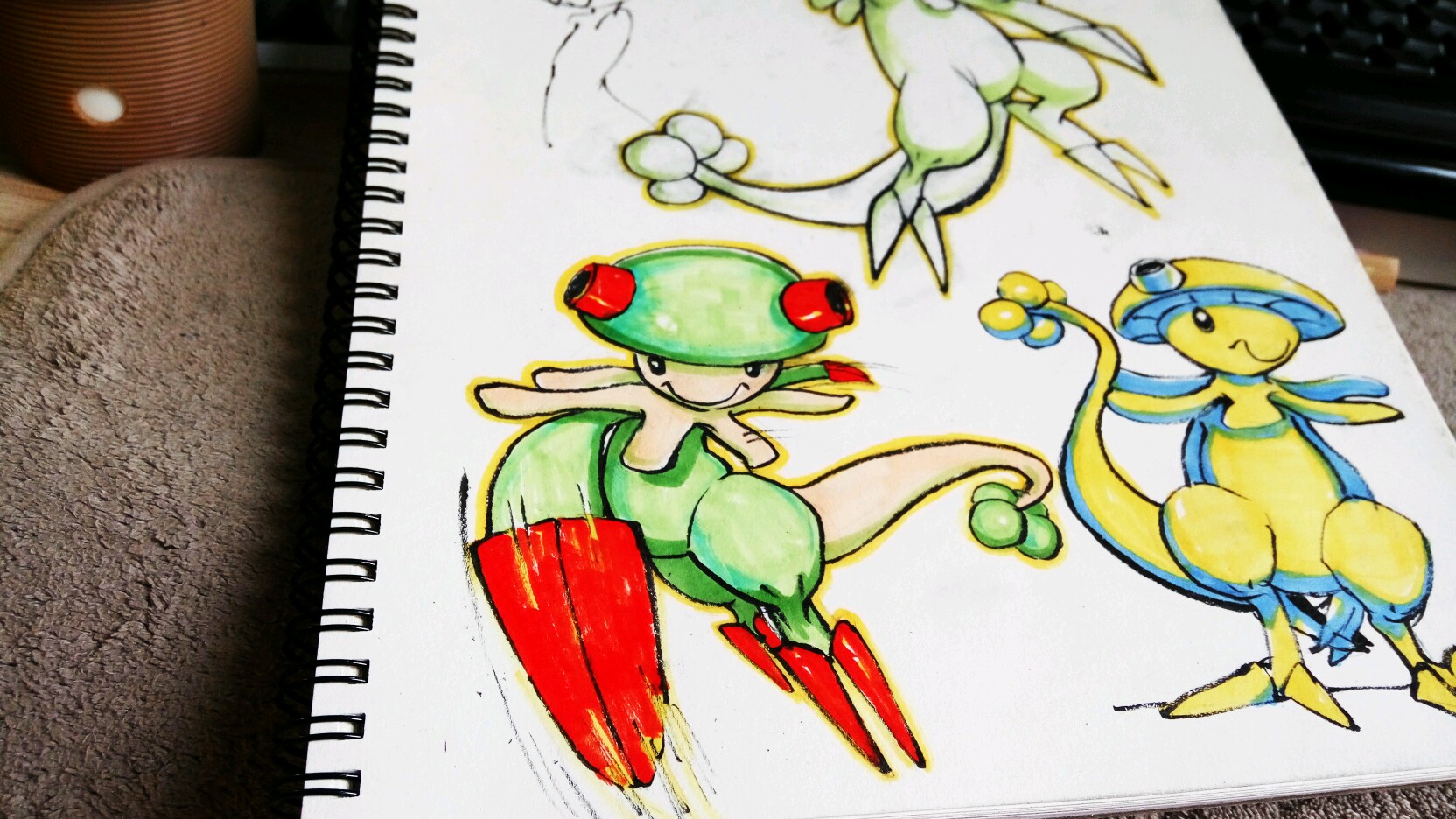 [Hansiam]用毛笔临摹精灵宝可梦-连载封面